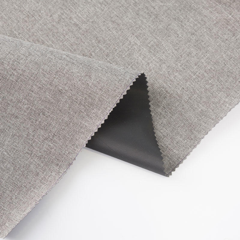 Cationic Grey Oxford Cloth Covered PVC Luggage Fabric