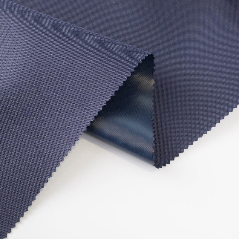 4.6*5*68 Navy Blue Oxford Cloth Covered PVC Luggage Fabric