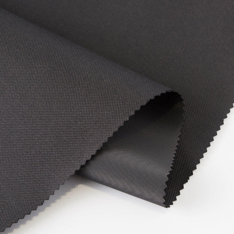 4*2.5*65 Black Oxford Cloth Covered PVC Luggage Fabric