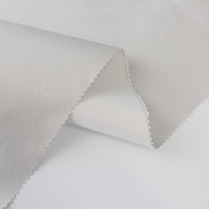 3*2.5*74 Oxford Cloth Silver Coated PU Coated Luggage Fabric
