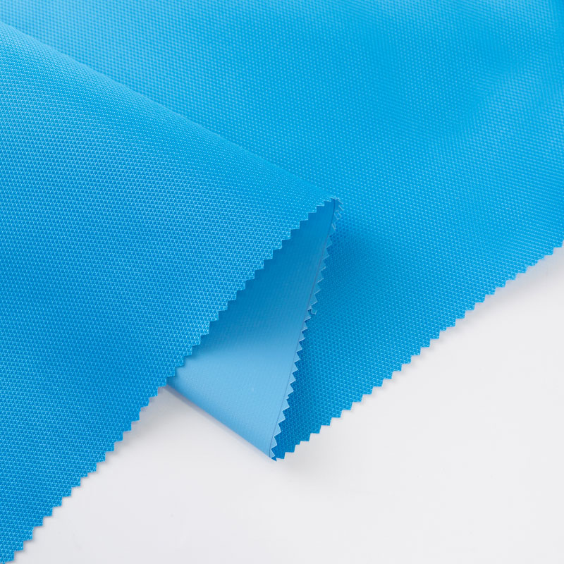 Cross Jacquard Oxford Cloth Covered PVC Luggage Fabric