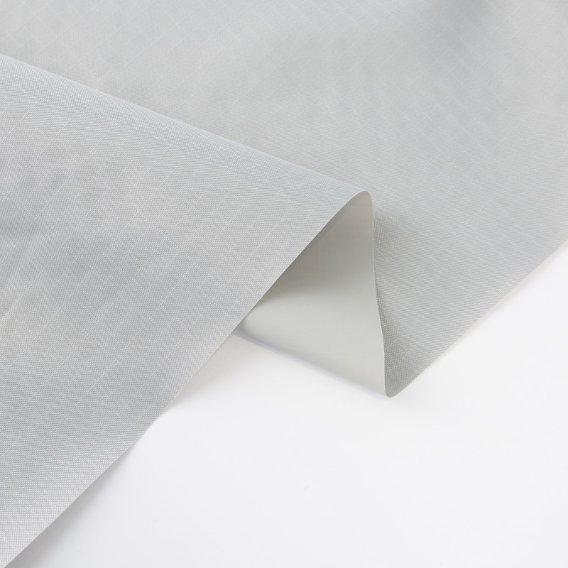 5 Division Gray Oxford Cloth Covered PVC Luggage Fabric