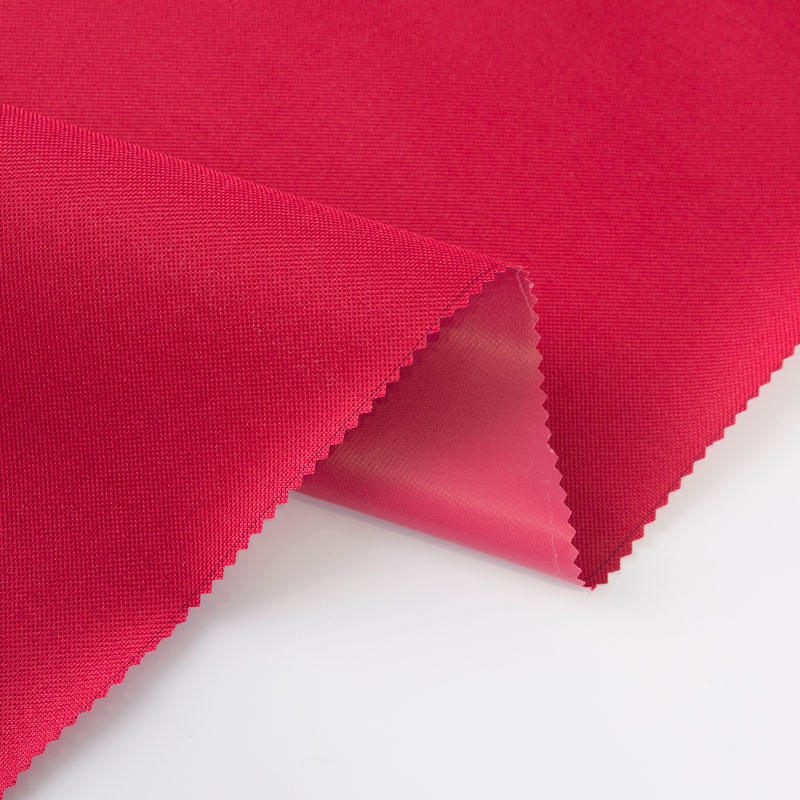 3*2.5*64 Red Oxford Cloth Covered PVC Luggage Fabric