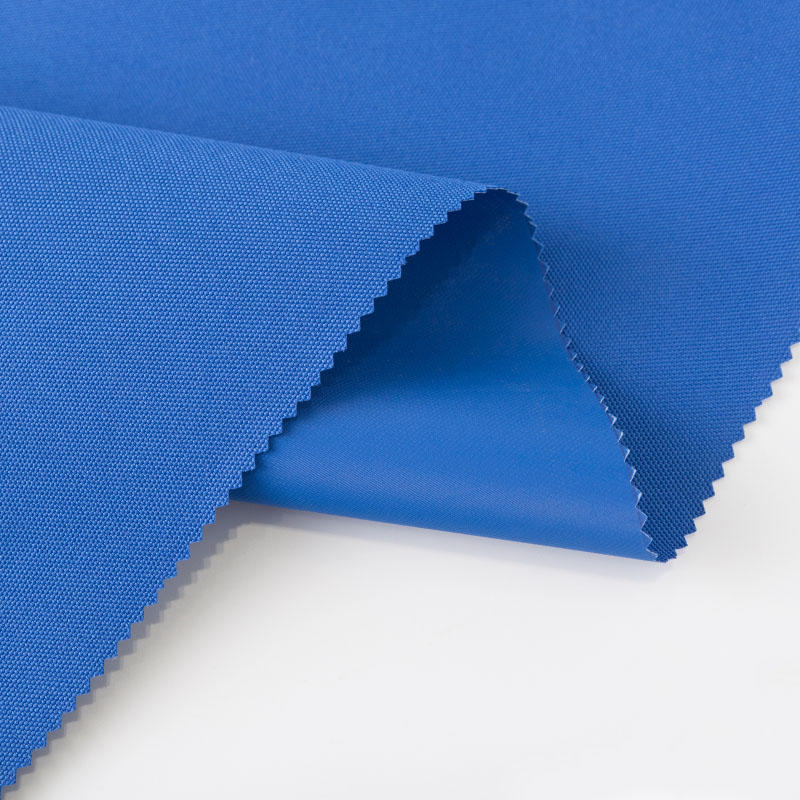 5*5*72 Sapphire Blue Oxford Cloth Covered PVC Luggage Fabric