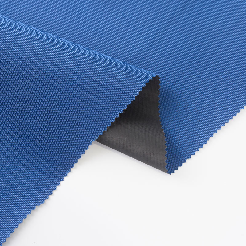 1680D Sapphire Blue Oxford Cloth Covered PVC Luggage Fabric