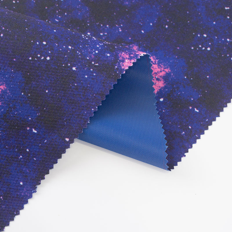 4*3*68 Starry Oxford Cloth Printed Luggage Fabric