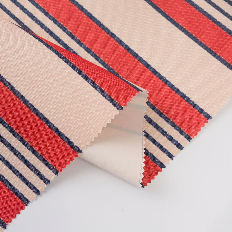 3*2.5*62 Thick Striped Oxford Printing Luggage Fabric