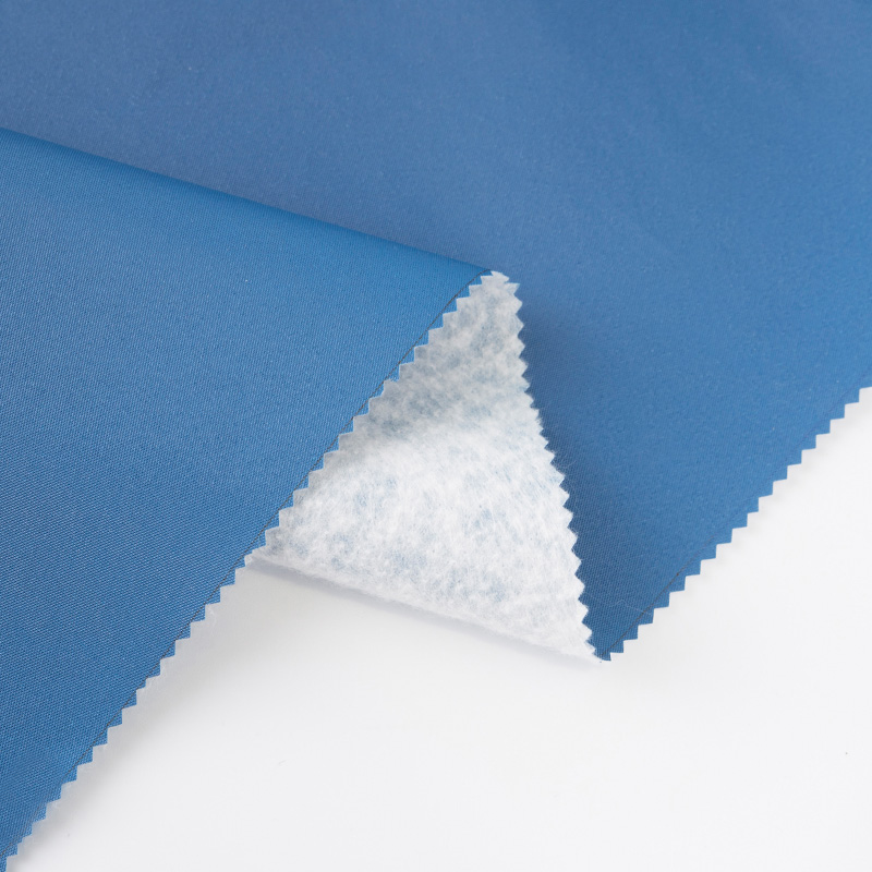 Blue 170PVC Coated 80g Needle Punched Cotton Car Cover Fabric